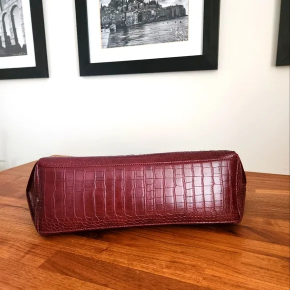 CATCH ALL TOTE CROC EFFECT - Picture 5 of 11